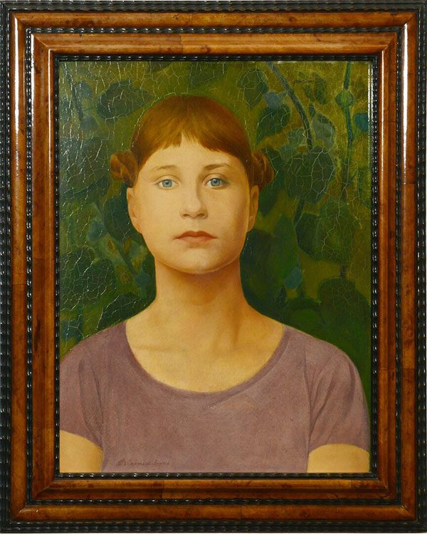 schoenaerts-schilderij-vrouw-groen